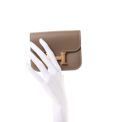 Hermes Epsom Constance Slim Wallet Etoupe 2 of 7