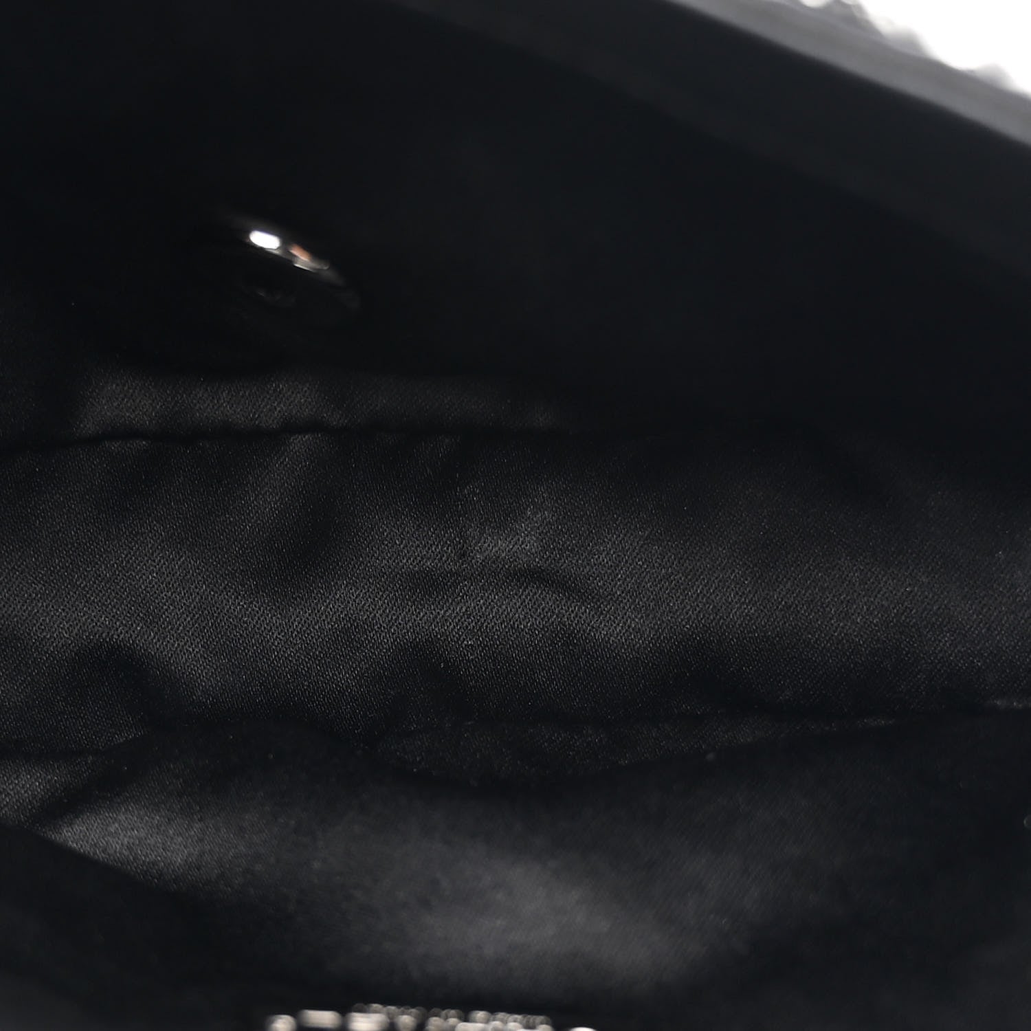Chanel Sequin Lambskin Mini Flap Silver Black 5 of 10