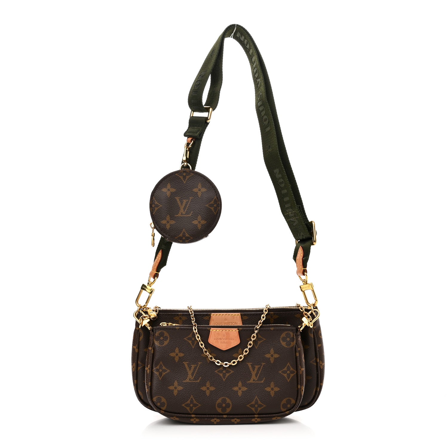 Louis Vuitton Monogram Multi Pochette Accessories Kaki 1 of 10