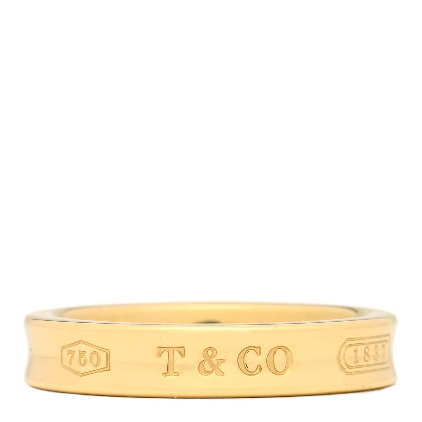18K Yellow Gold Narrow 1837 Ring 52 6