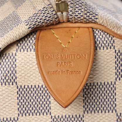 Louis Vuitton Damier Azur Speedy 30 6 of 21