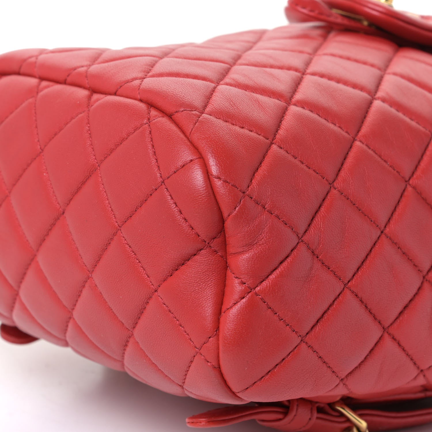 Chanel Lambskin Quilted Mini Urban Spirit Backpack Red 7 of 13