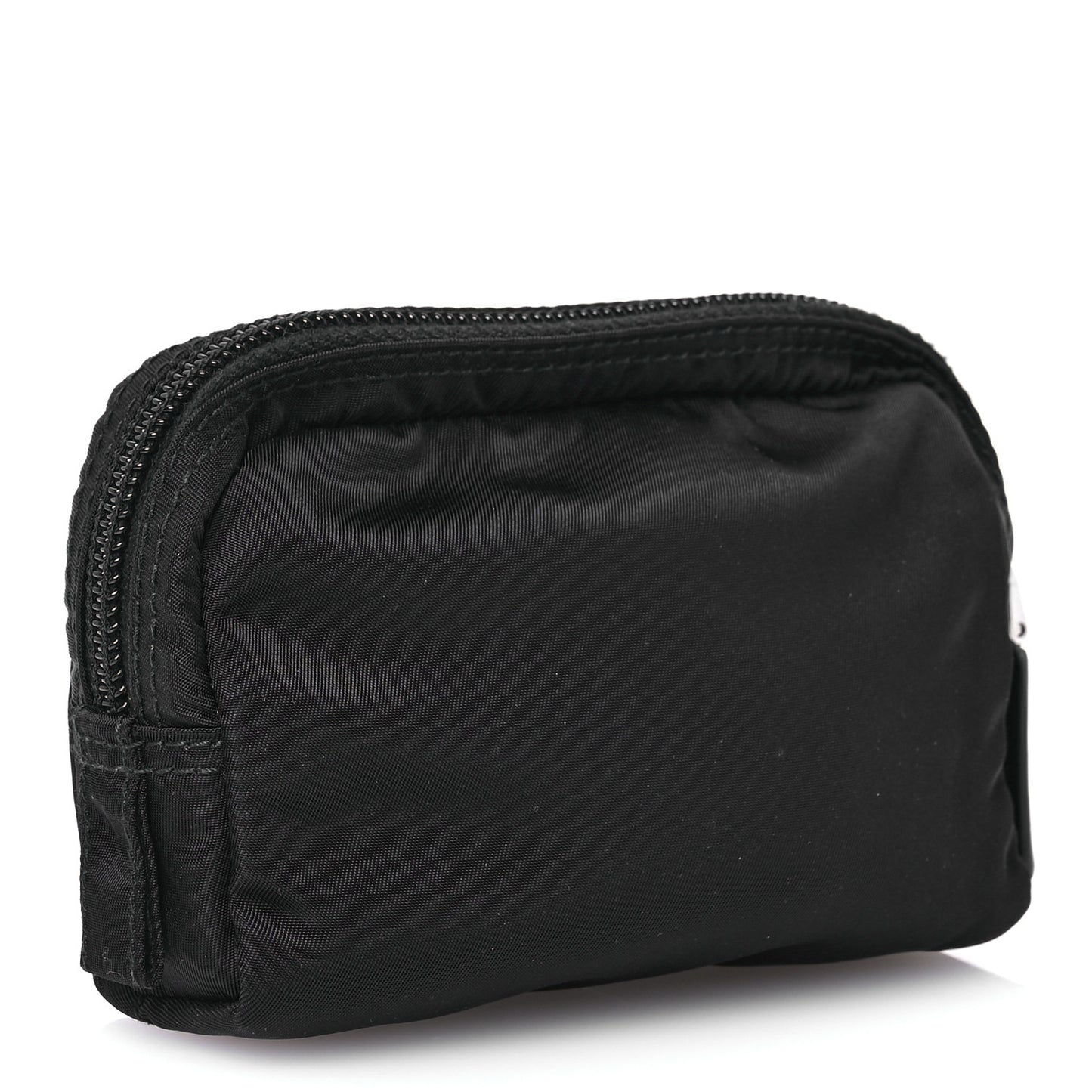Tessuto Nylon Vela Cosmetic Pouch Black