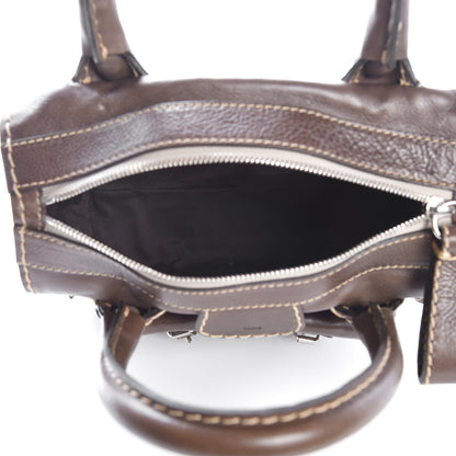 Chloe Calfskin Small Edith Satchel Brown 5 of 8
