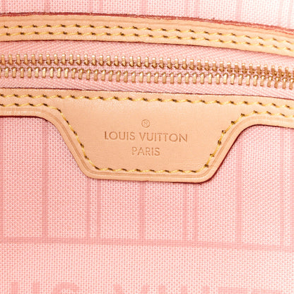 Louis Vuitton Damier Azur Tahitienne Neverfull MM 9 of 14