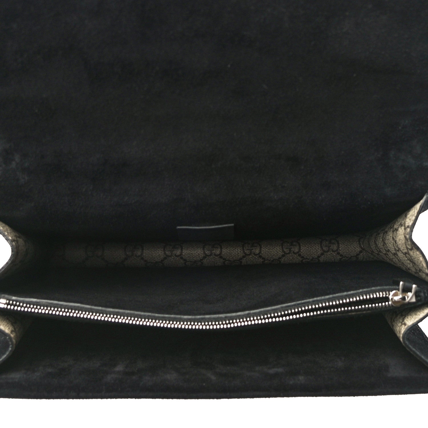 Gucci GG Supreme Monogram Medium Dionysus Shoulder Bag Black 5 of 13