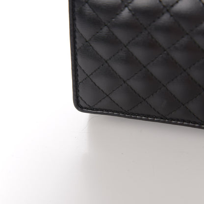 Gucci Calfskin Web Trapuntata GG Continental Wallet Black 13 of 13