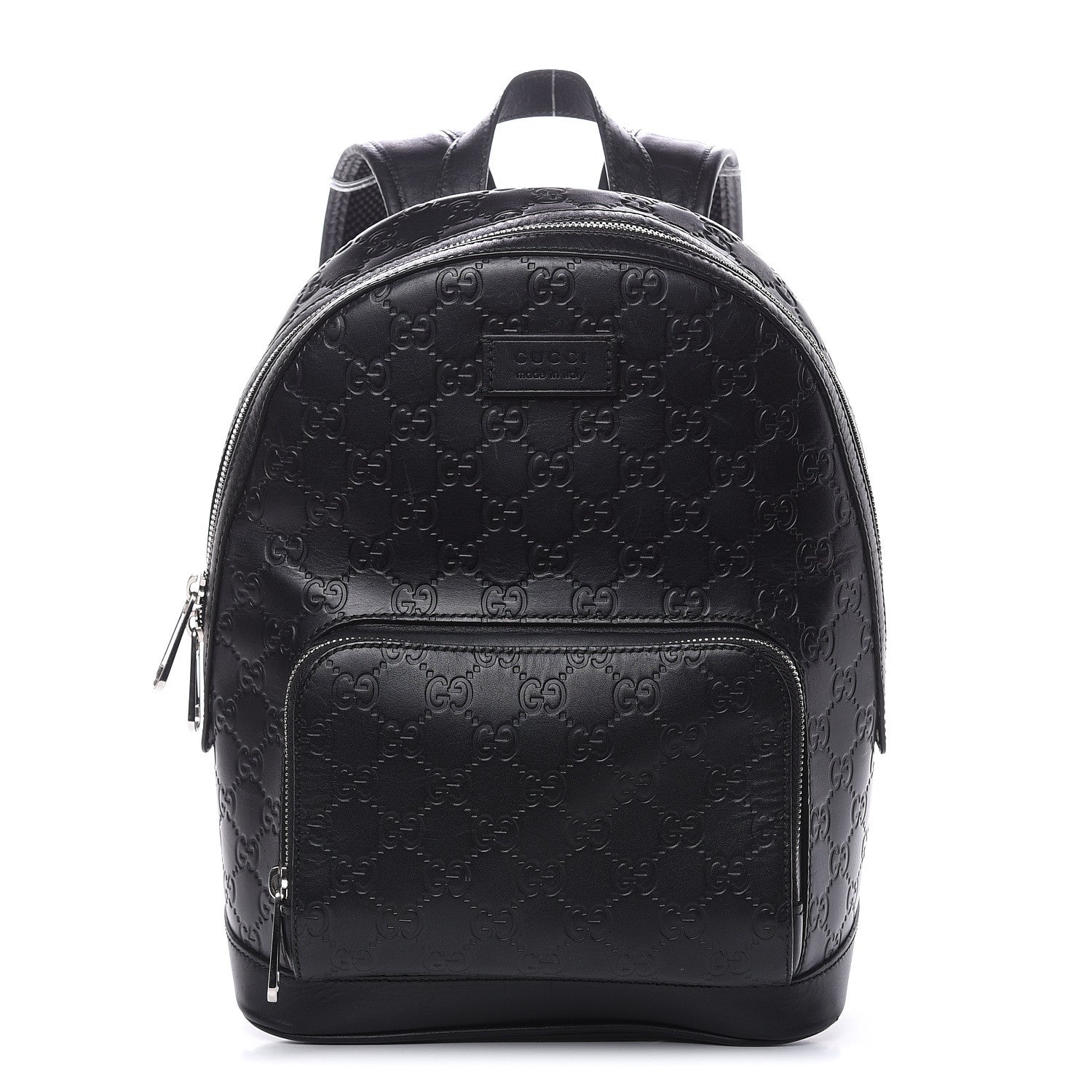 Gucci Guccissima Signature Small Day Backpack Black 1 of 15