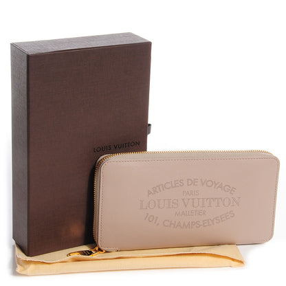 Louis Vuitton Veau Soie Leather Iena Wallet Galet 5 of 8