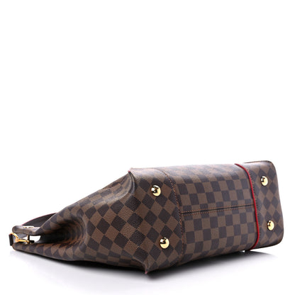 Louis Vuitton Damier Ebene Caissa Hobo Cherry 4 of 16