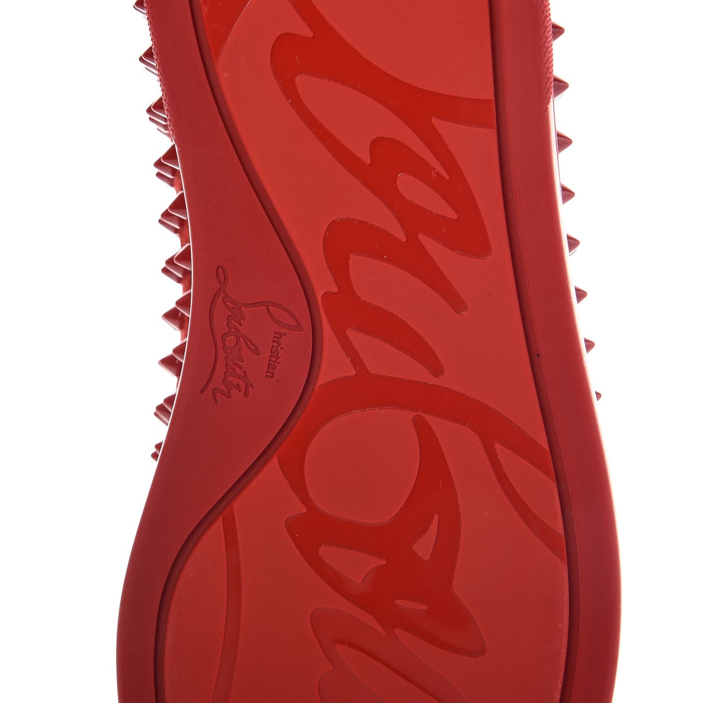 Veau Velours Mens GG Spikes Roller Boat Flats 43 Rougissime