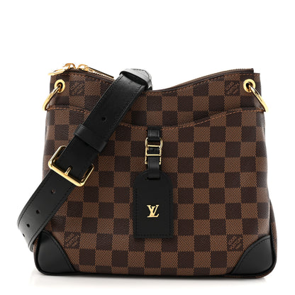Louis Vuitton Damier Ebene Odeon PM Black 1 of 12