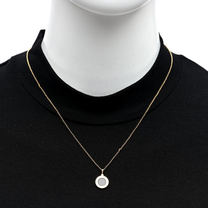 Bulgari 18K Yellow Gold Black Onyx BVLGARI BVLGARI Pendant Necklace 2 of 4