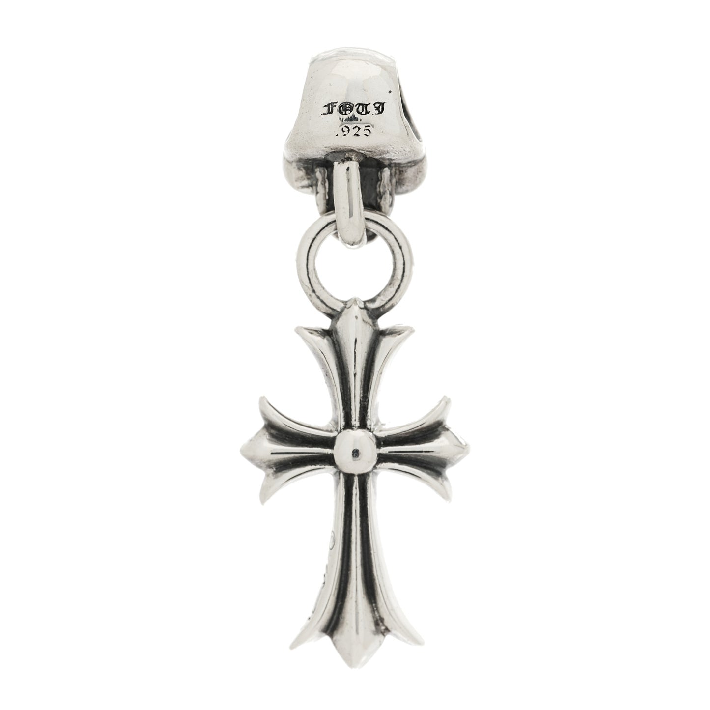 Sterling Silver Skull Cross Pendant