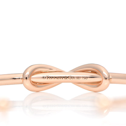 Tiffany 18K Rose Gold Infinity Cuff Bracelet 4 of 4