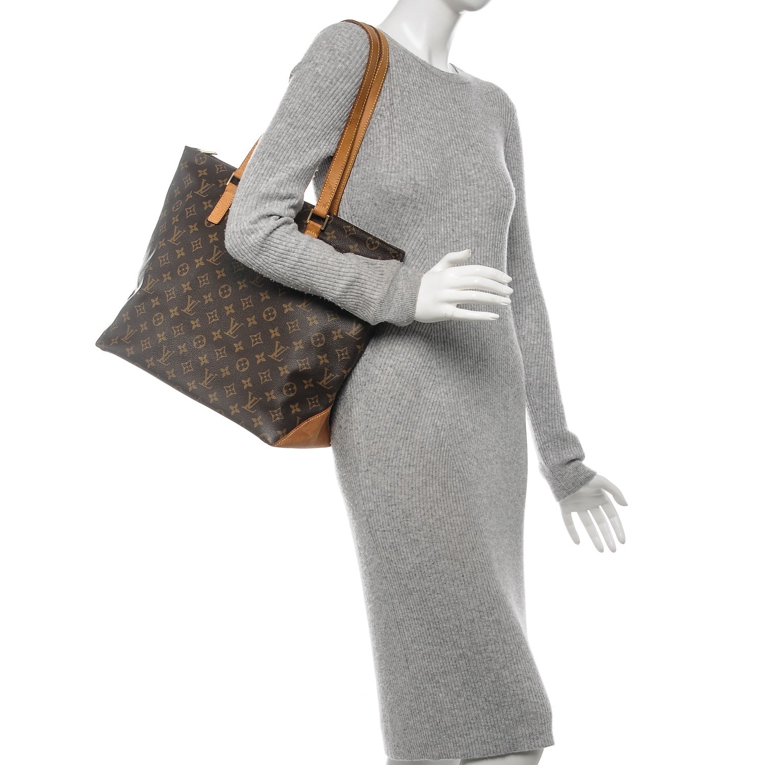 Louis Vuitton Monogram Cabas Mezzo 2 of 8