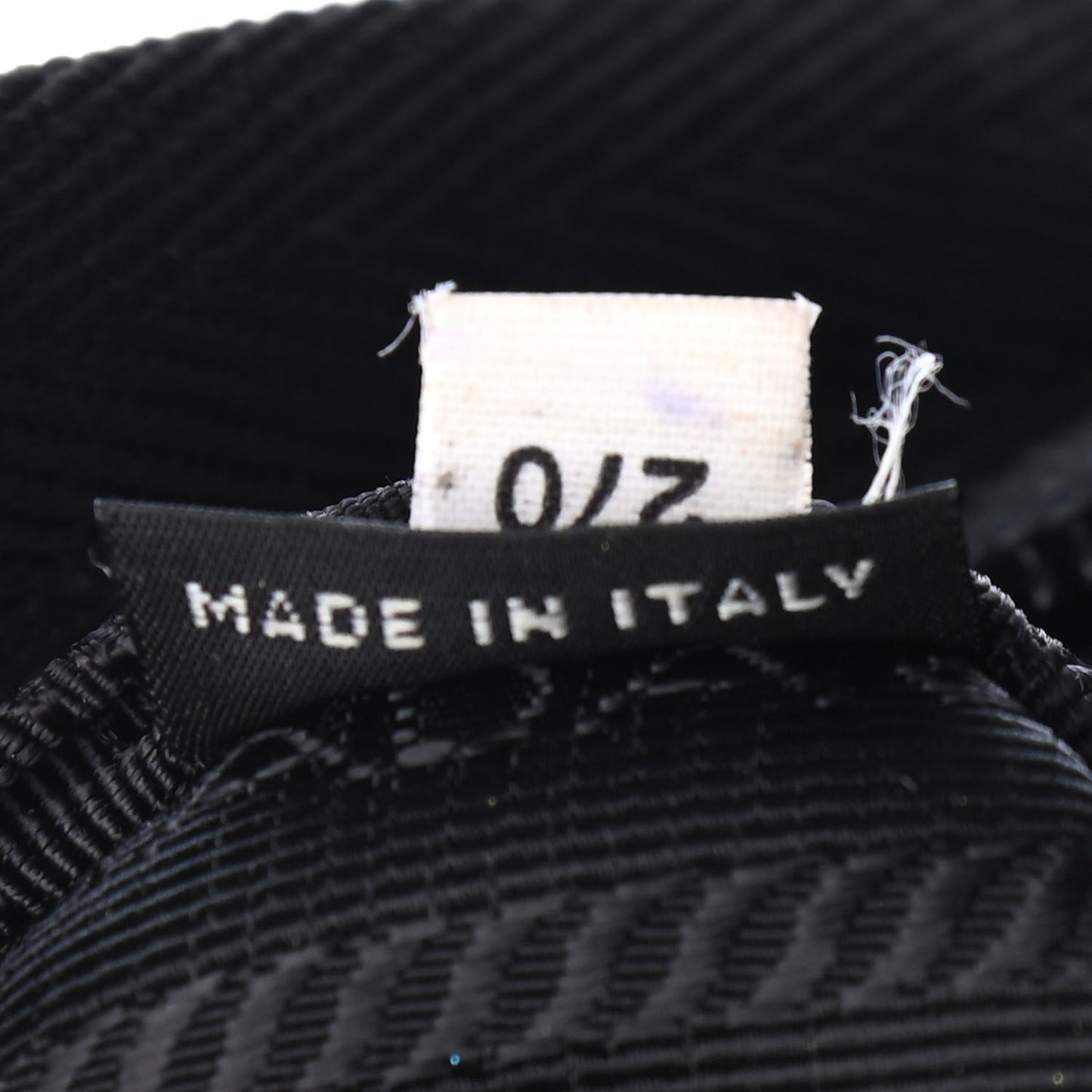 Tessuto Nylon Mini Re-Edition 2000 Bag Black
