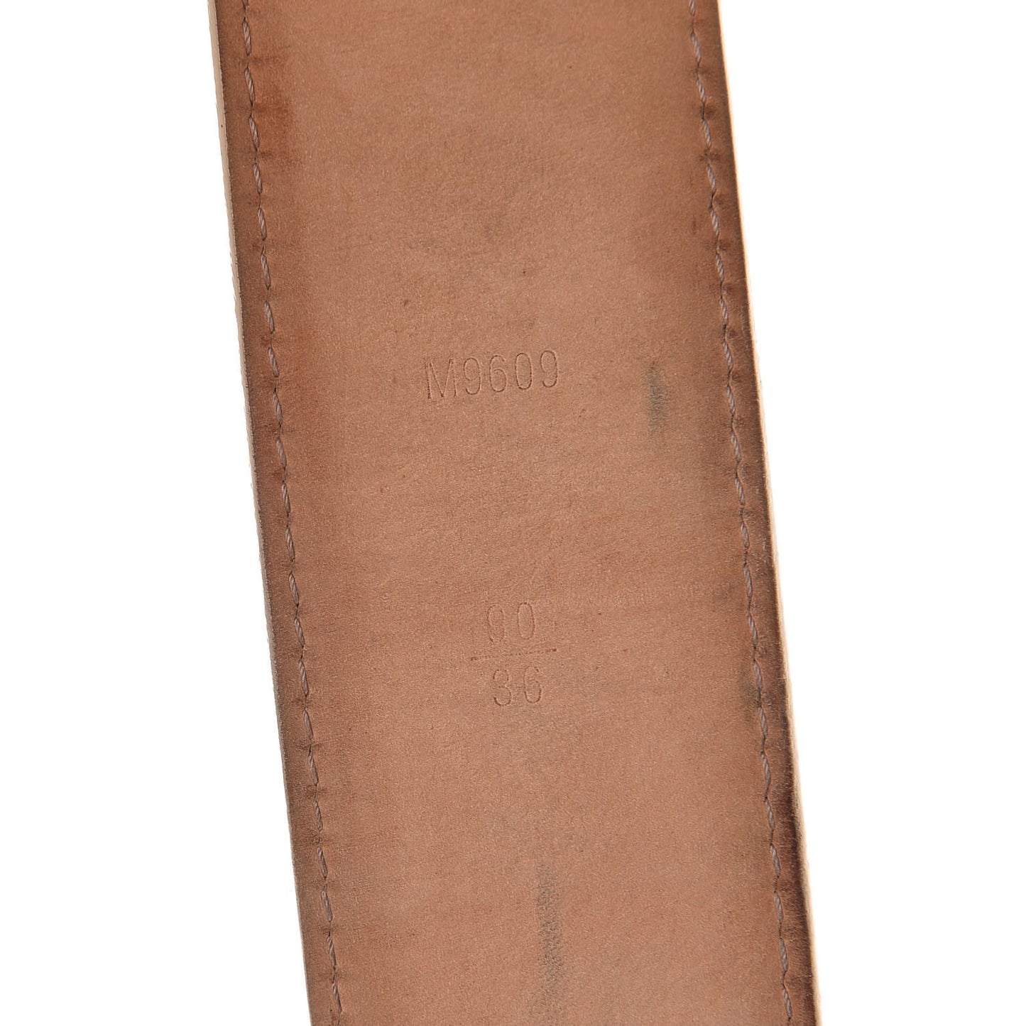 Damier Azur LV Initiales Belt 90 36