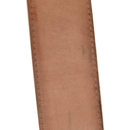Louis Vuitton Damier Azur LV Initiales Belt 90 36 5 of 11