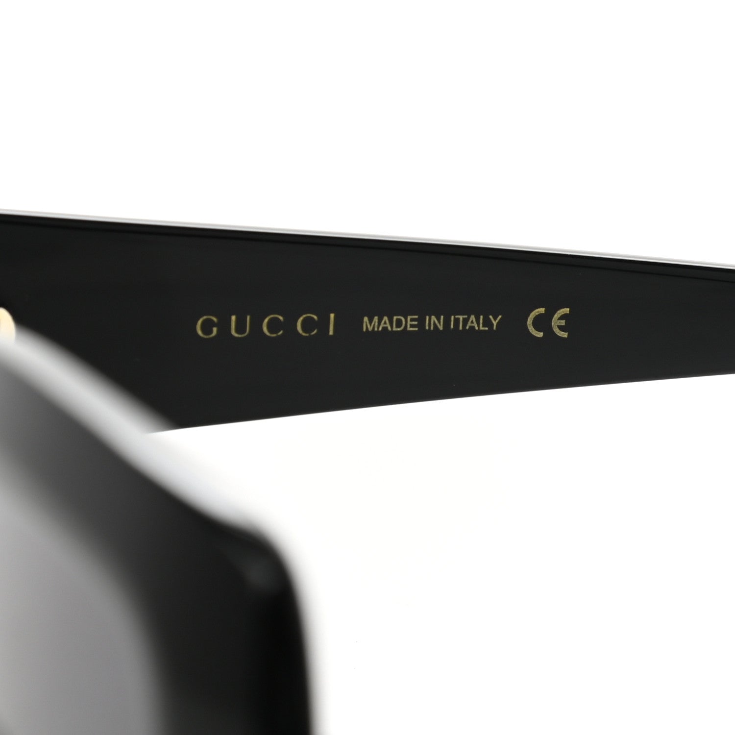 Gucci Acetate Square Frame Sunglasses GG0053S Black 5 of 7