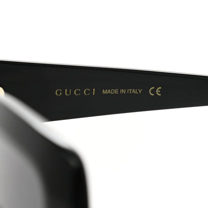 Gucci Acetate Square Frame Sunglasses GG0053S Black 5 of 7