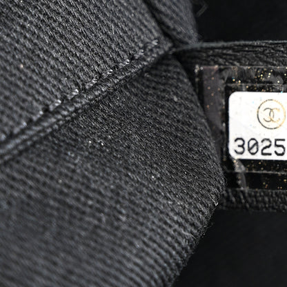 Chanel Mixed Fibers Calfskin Small Deauville Tote Black 7 of 11