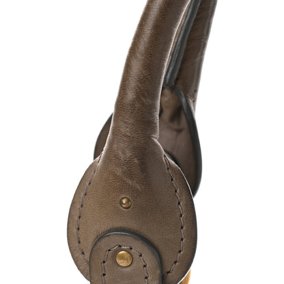 Chloe Leather Paddington Tote Gris Vert 21 of 22