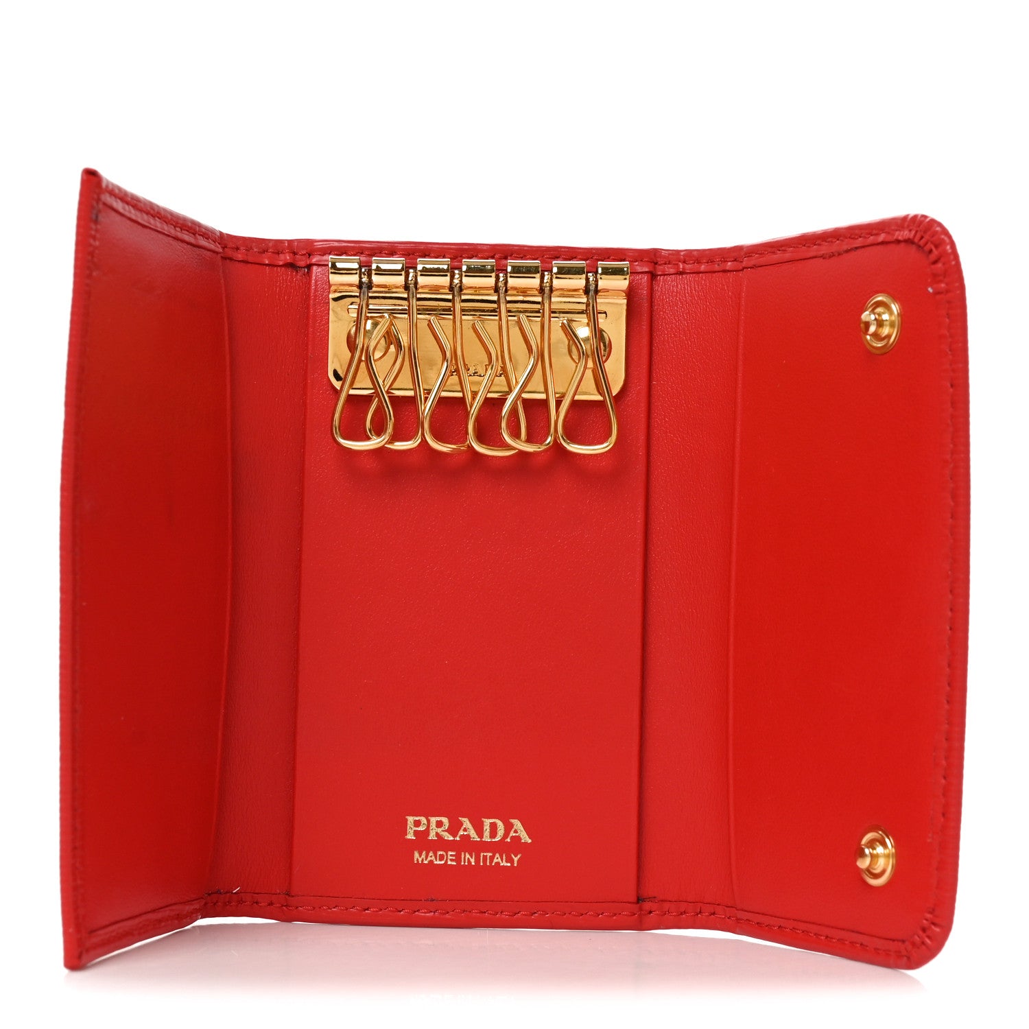 Prada Vitello Move 6 Key Holder Lacca 5 of 7