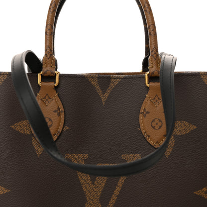 Louis Vuitton Reverse Monogram Giant Onthego MM 7 of 12