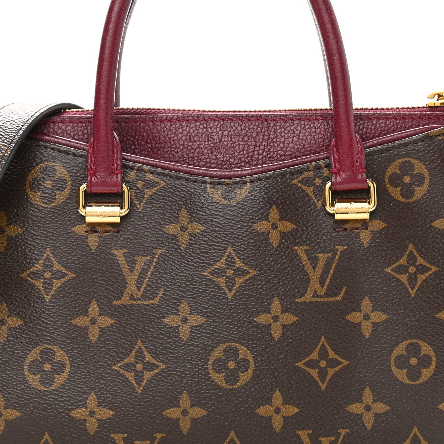 Louis Vuitton Monogram Pallas Full BB Raisin 8 of 11