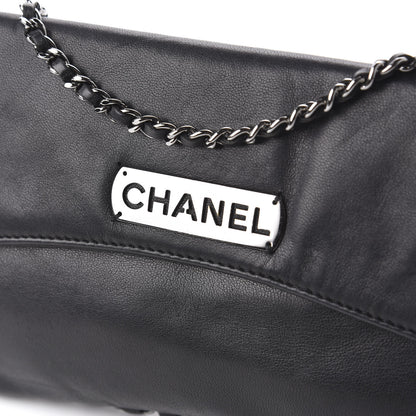 Chanel Lambskin Chain Flap Black 10 of 11