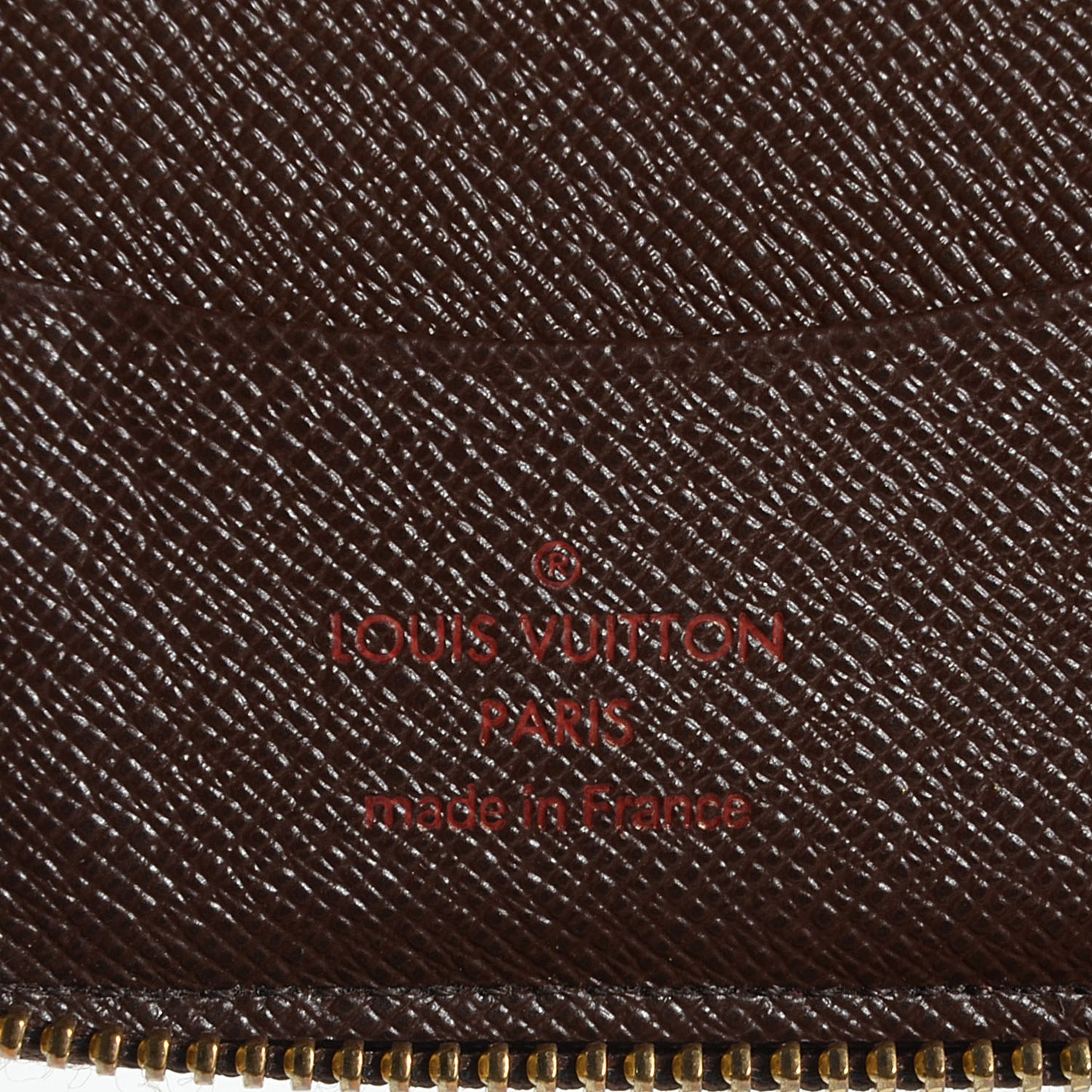 Damier Ebene Compact Zippy Wallet