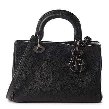 Christian Dior Bullcalf Mini Diorissimo Tote Black 1 of 9