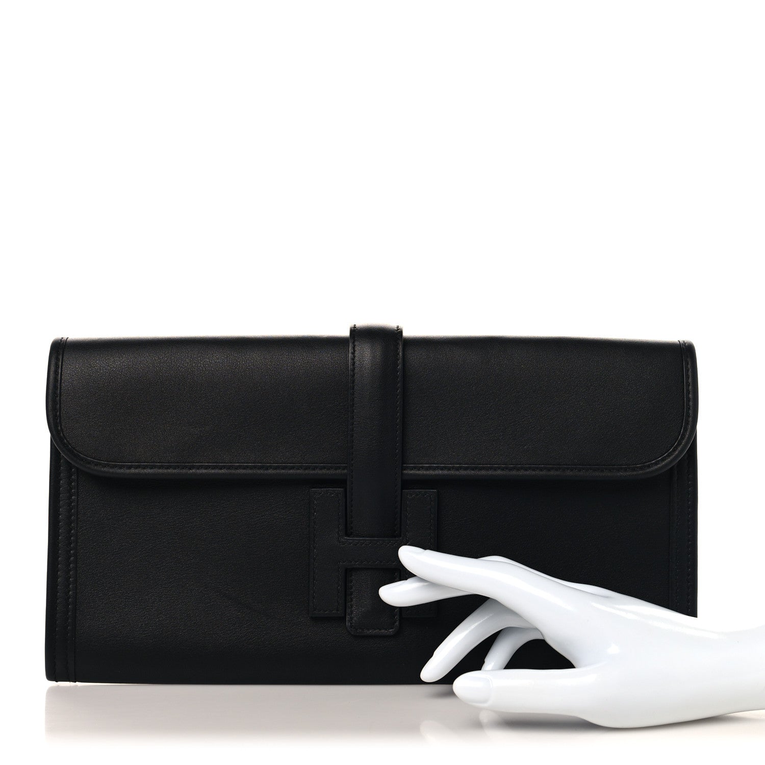 Hermes Swift Jige Elan 29 Clutch Black 2 of 7