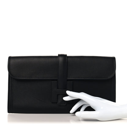 Hermes Swift Jige Elan 29 Clutch Black 2 of 7