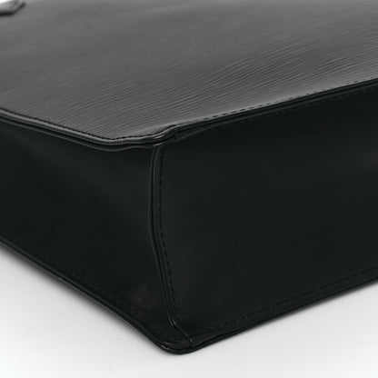 Louis Vuitton Epi Sac Plat PM  Black 8 of 10