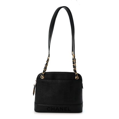 Chanel Caviar CC Shoulder Bag Black 1 of 12