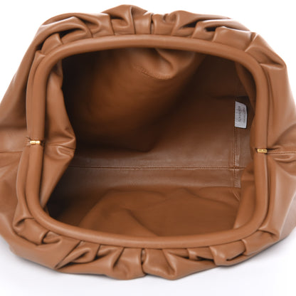 Bottega Veneta Smooth Butter Calf The Pouch Oversized Clutch Cammello 5 of 10