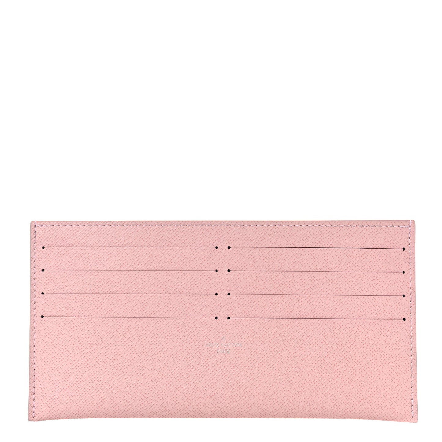 Calfskin Felicie Card Holder Insert Rose Ballerine