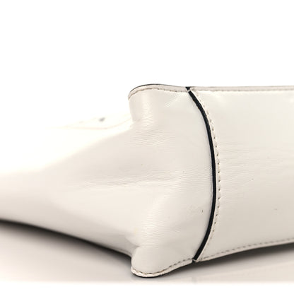 Stella McCartney Eco Alter Nappa Logo Mini Crossbody White 8 of 9