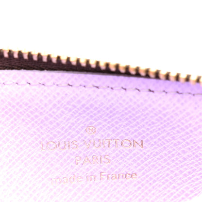 Louis Vuitton Monogram Zipped Romy Card Holder Bubble Tea 6 of 8