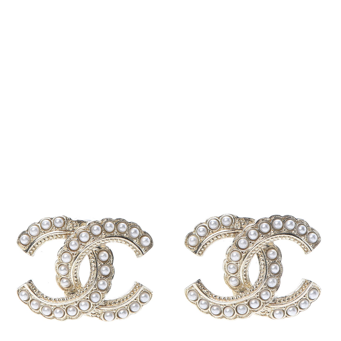 Pearl Queen of France CC Earrings Gold