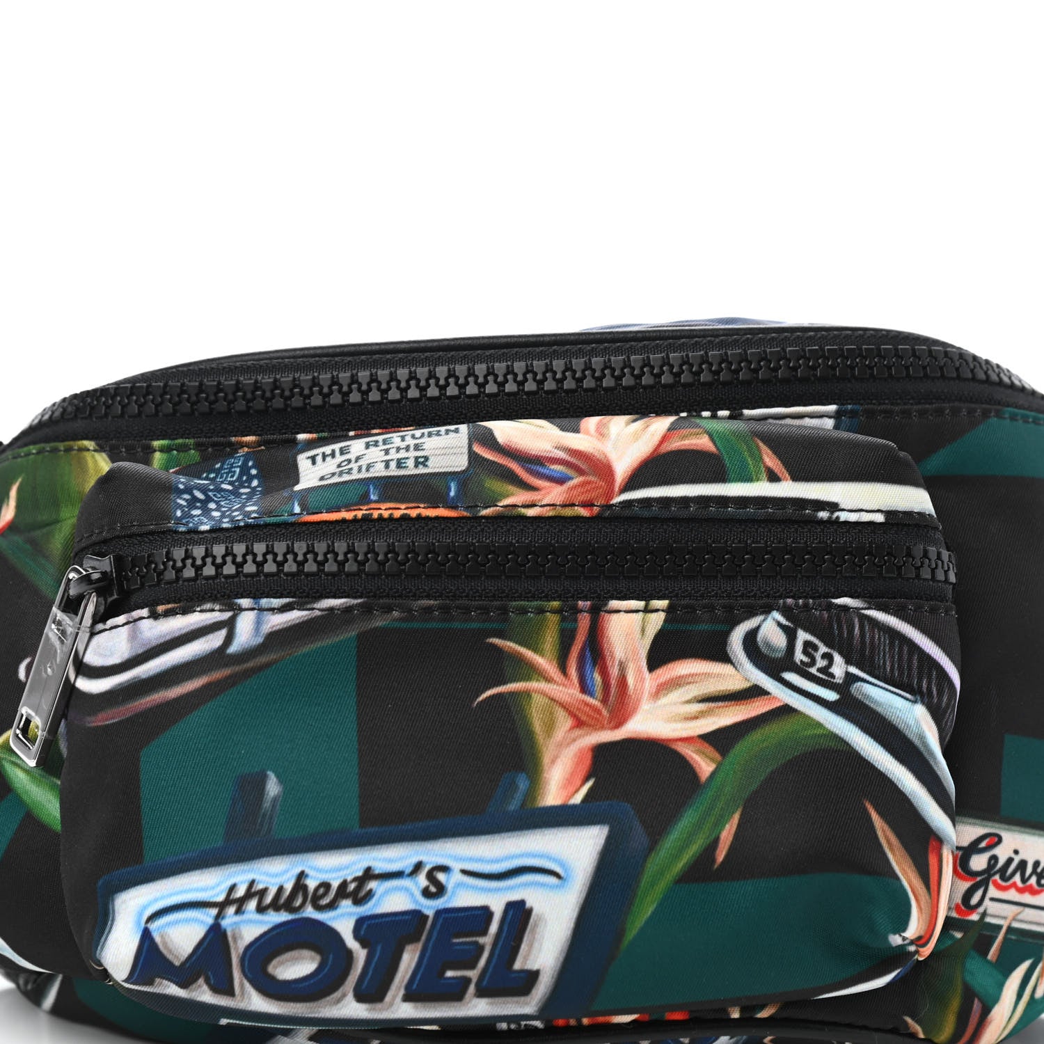 Givenchy Nylon Motel Print Belt Bag Black Multicolor 10 of 10