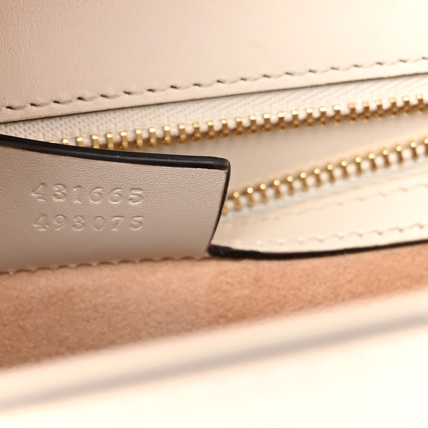 Gucci Calfskin Web Medium Sylvie Top Handle Bag White 7 of 11