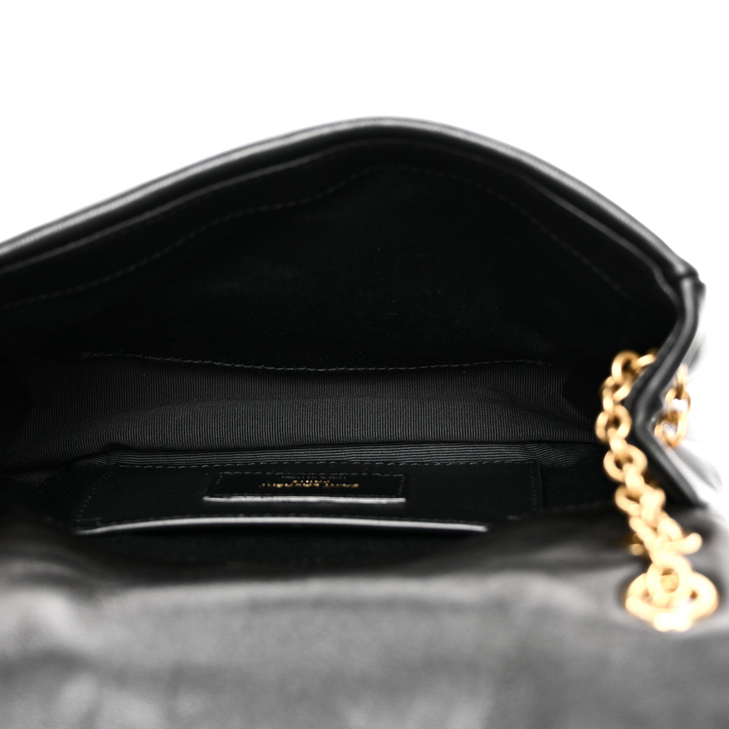 Saint Laurent Lambskin Matelasse Monogram Mini Jamie 4.3 Black 5 of 10