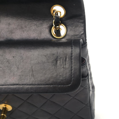 Chanel Lambskin Quilted Small Double Flap Black 5 of 11