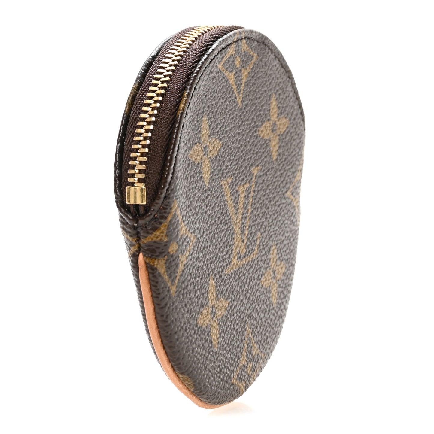 Monogram Round Coin Purse