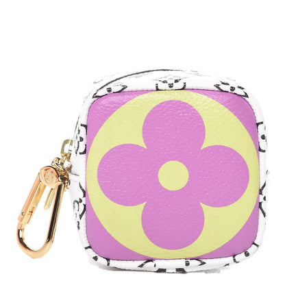 Louis Vuitton Monogram Giant Cube Coin Purse Pink 1 of 8