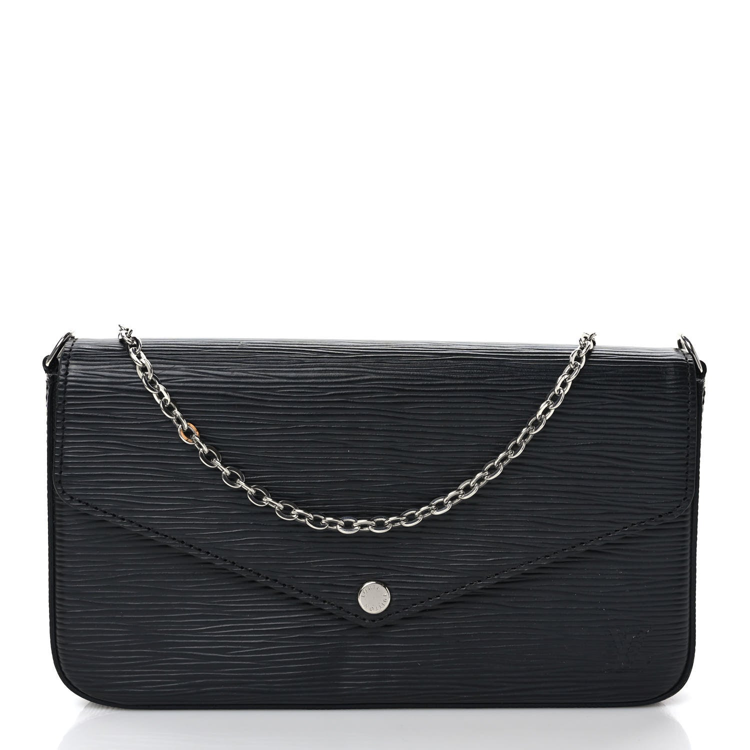 Louis Vuitton Epi Pochette Felicie Black 3 of 10