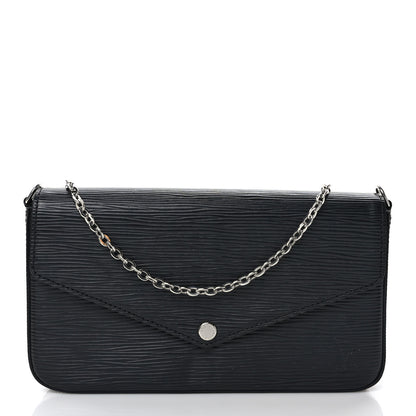 Louis Vuitton Epi Pochette Felicie Black 3 of 10